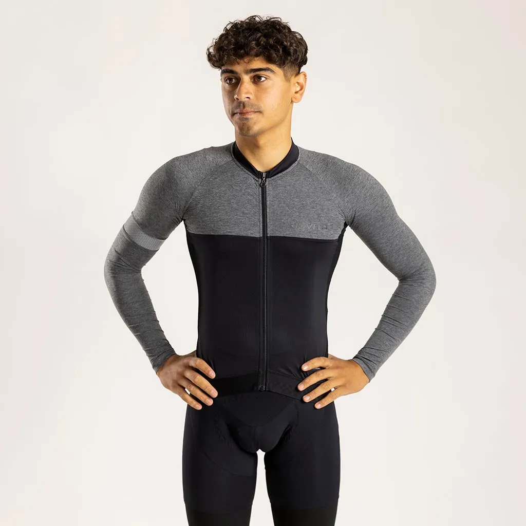 Men's Opera Long Sleeve Jersey (Grey)