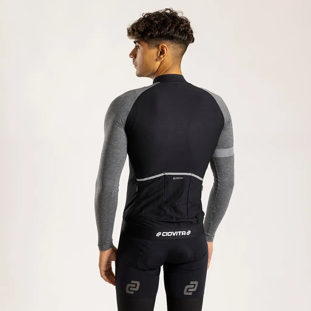 Men's Opera Long Sleeve Jersey (Grey)