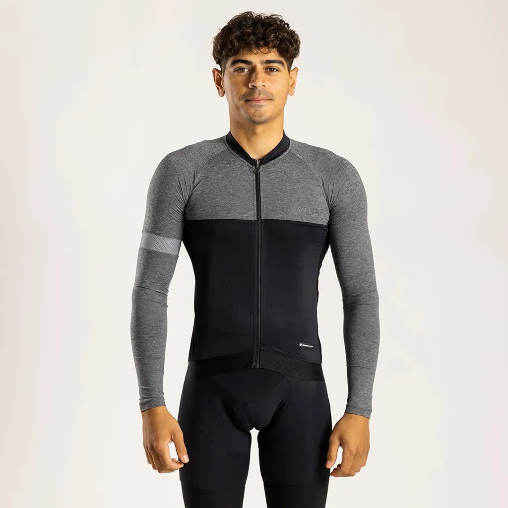 Men's Opera Long Sleeve Jersey (Grey)