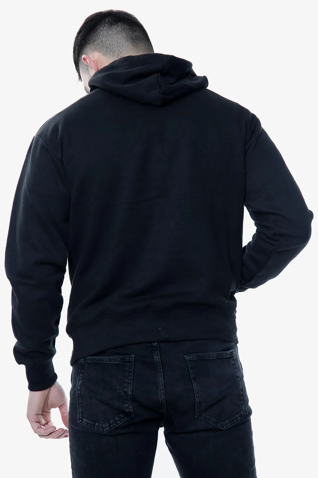 Mens Pullover Fleece Hoodie