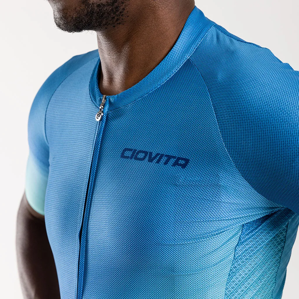 Men's Punto Corsa Race Fit 2.0 Jersey (Teal)