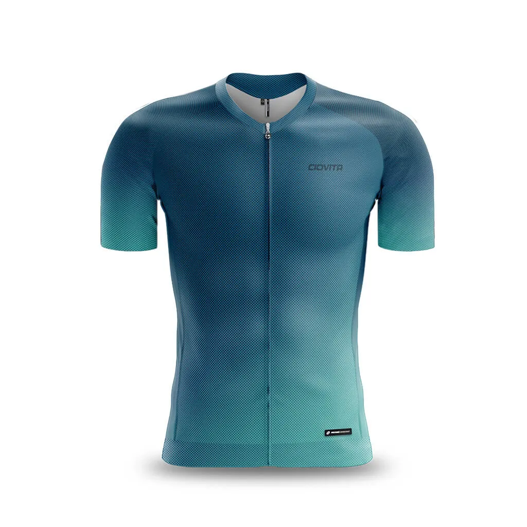 Men's Punto Corsa Race Fit 2.0 Jersey (Teal)