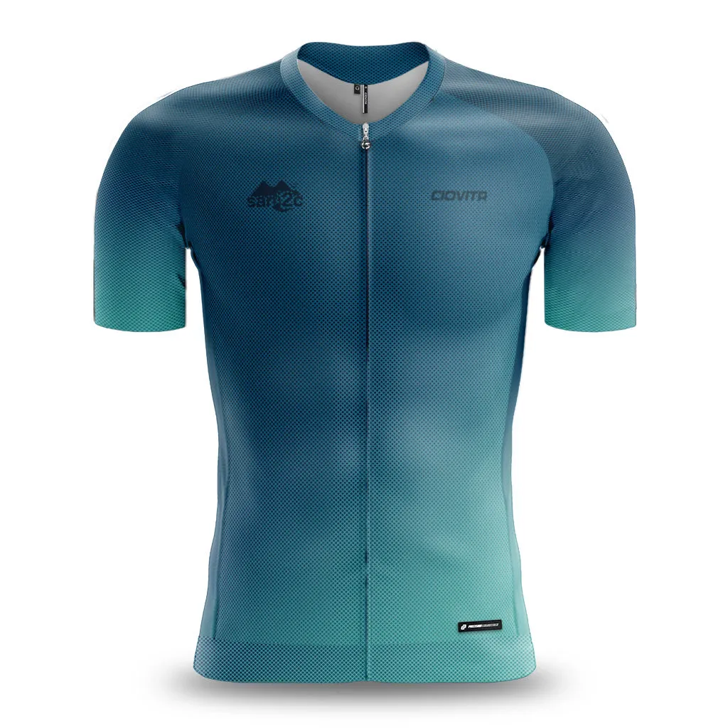 Men's Sani2c 2024 Punto Corsa Race Fit Jersey (Teal)