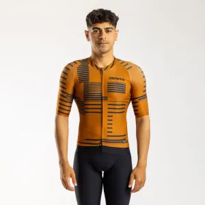 Men's Strisce Corsa Race Fit 2.0 Jersey (Rust)