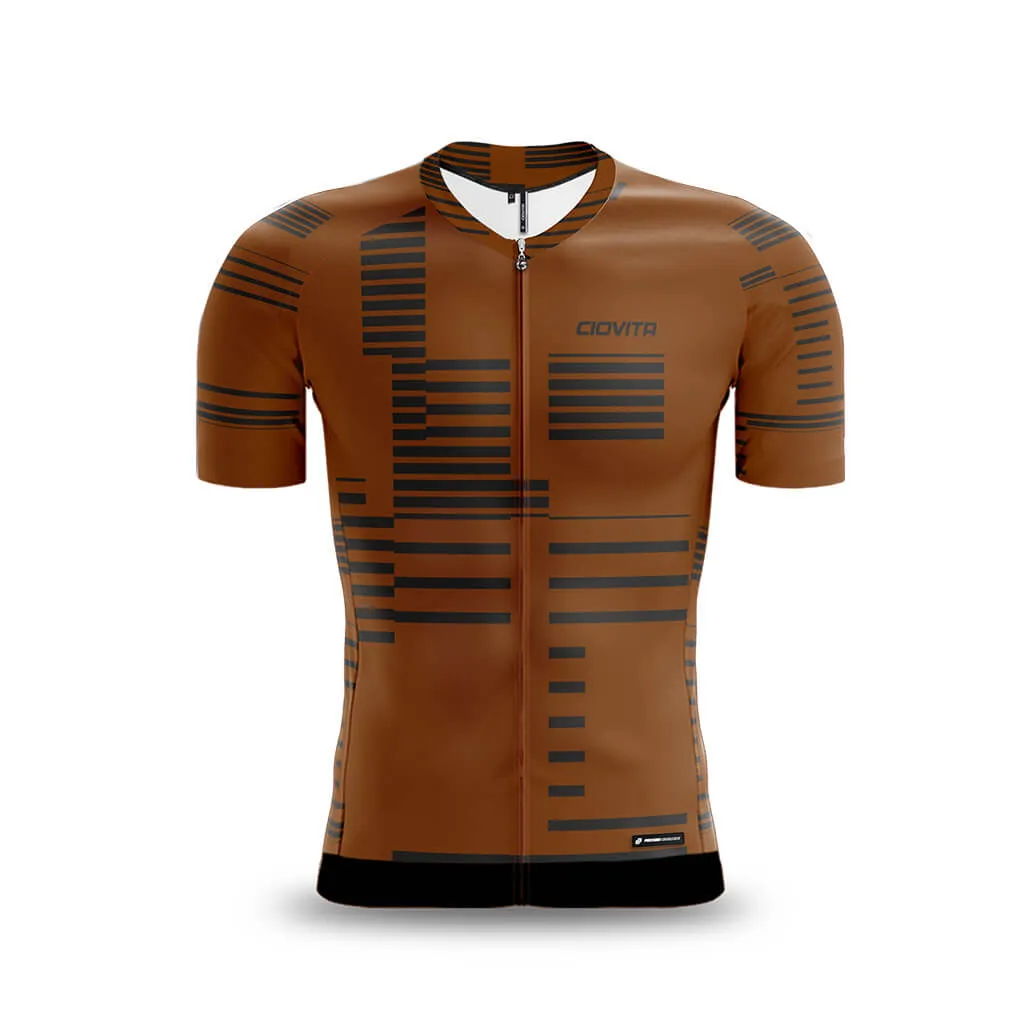 Men's Strisce Corsa Race Fit 2.0 Jersey (Rust)