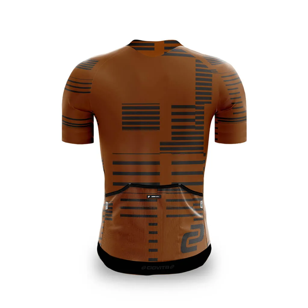 Men's Strisce Corsa Race Fit 2.0 Jersey (Rust)