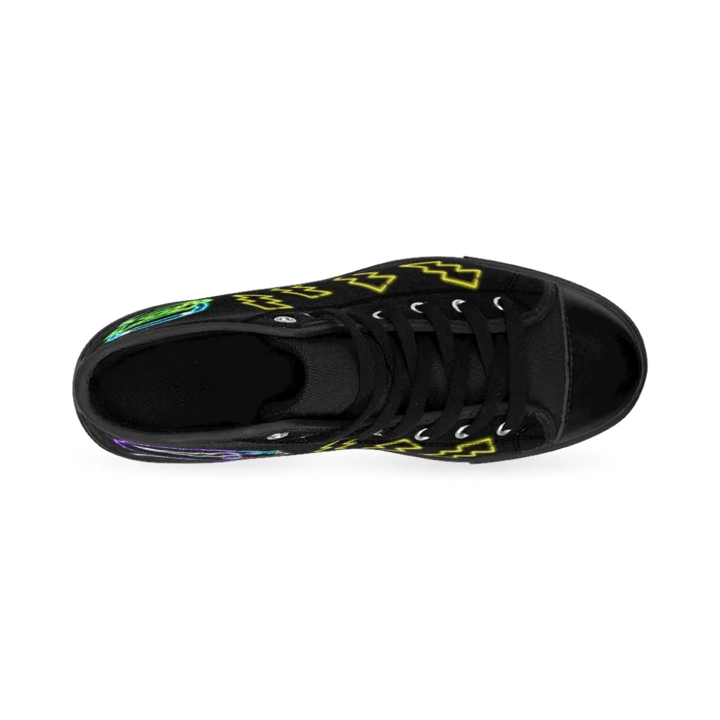 Men's They're Alive / Frankenstein and Bride/ High-top Sneakers