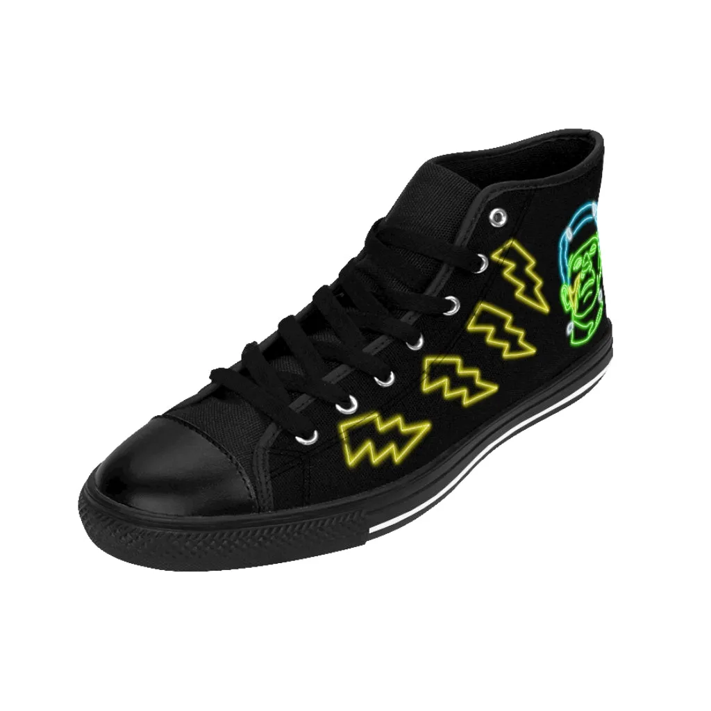 Men's They're Alive / Frankenstein and Bride/ High-top Sneakers