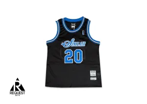 Mesh Basketball Jersey "Black"
