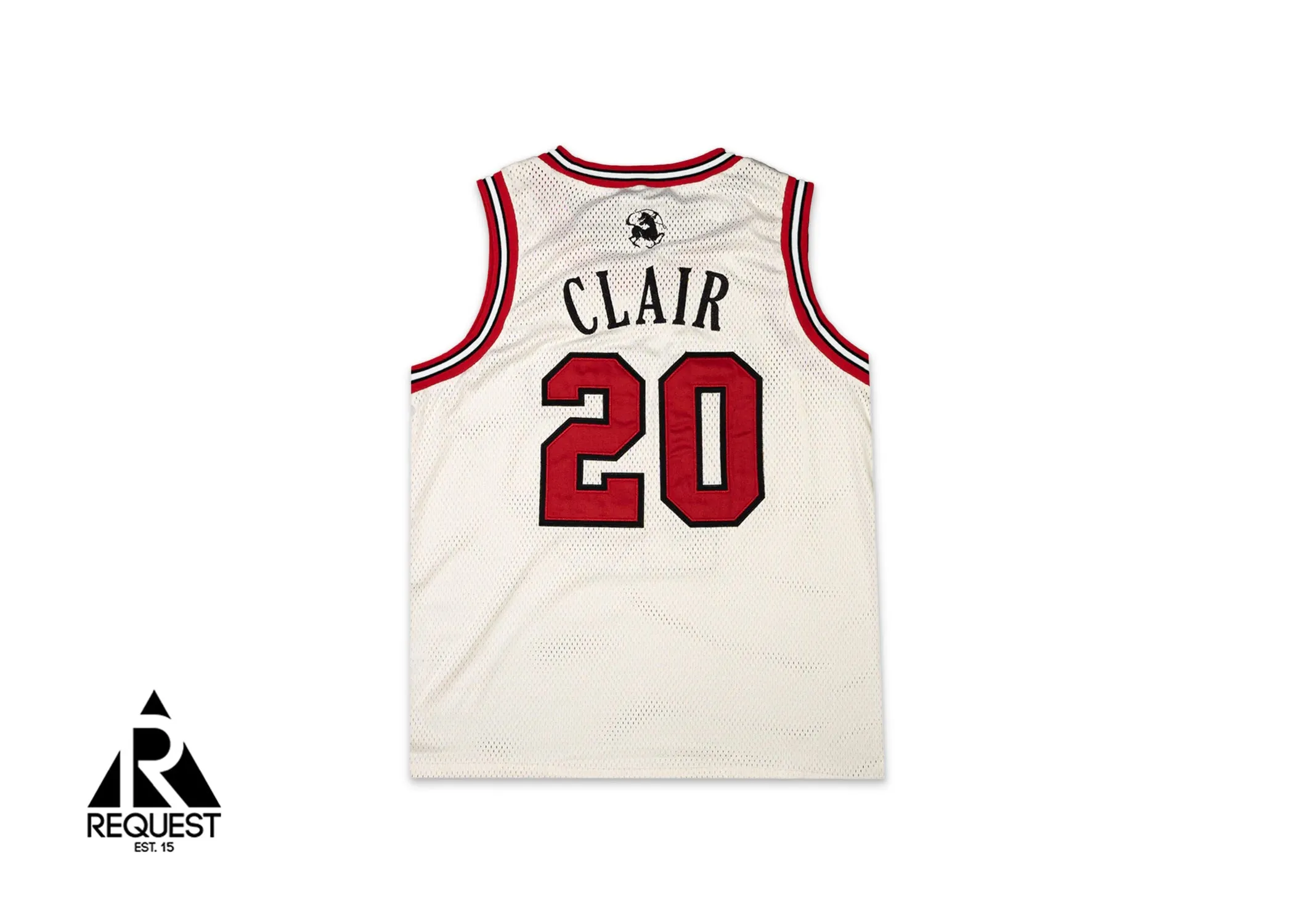 Mesh Basketball Jersey "Cream"