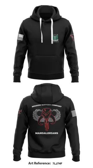 Mission Support Company -Mandalorians- Store 1  Core Men's Hooded Performance Sweatshirt - 7Lj7hf
