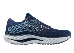 Mizuno Wave Inspire 20 (D Width) - Estate Blue/ White/ River Blue (Mens)