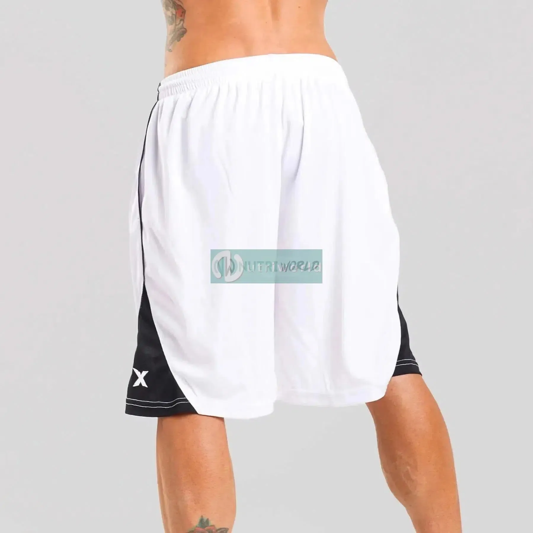 MNX Mesh pantaloncini Basketball Bianco