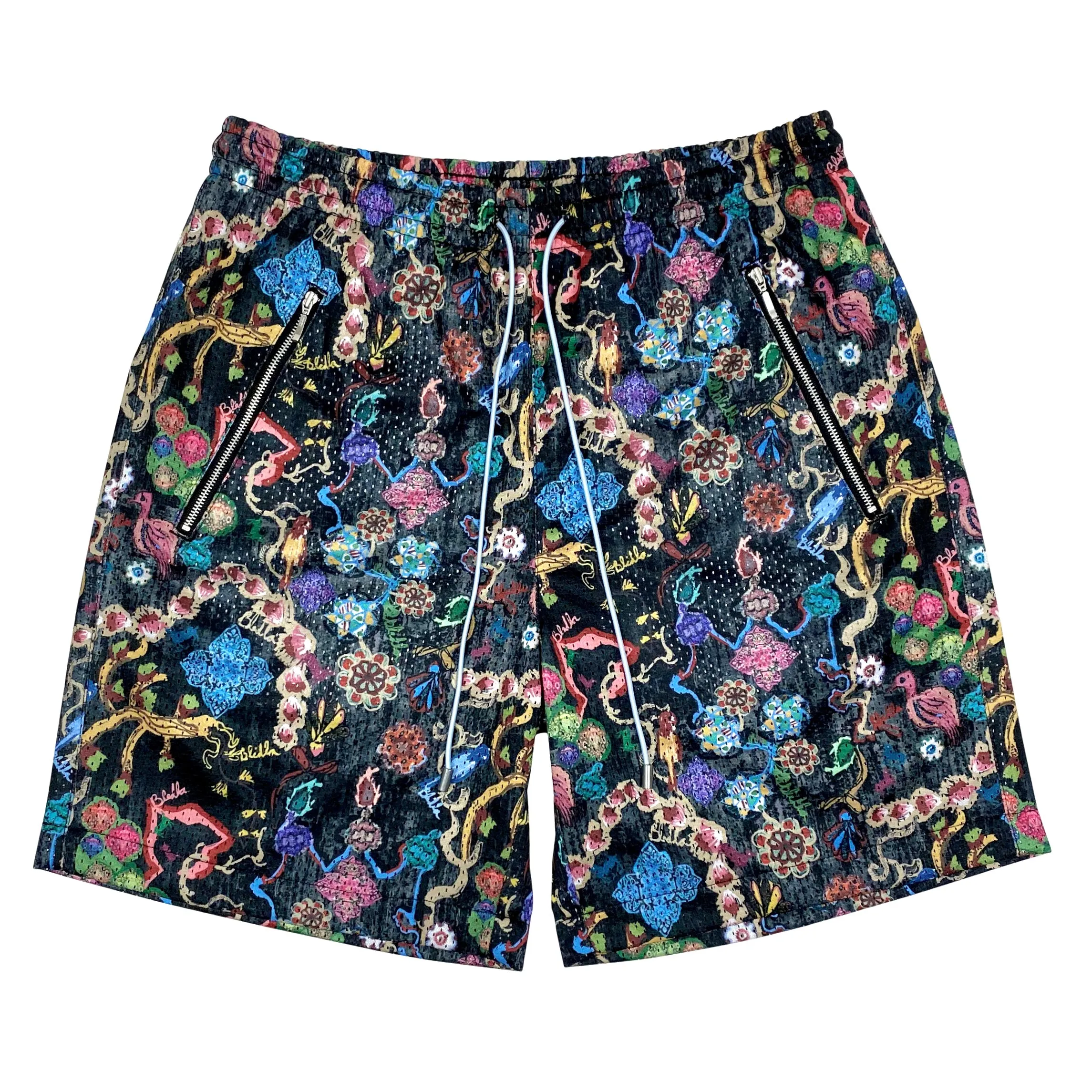 Modern Persian Mesh Short - Aged Black