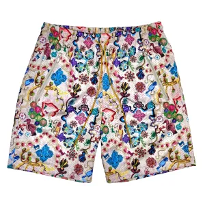 Modern Persian Mesh Short - Pearl