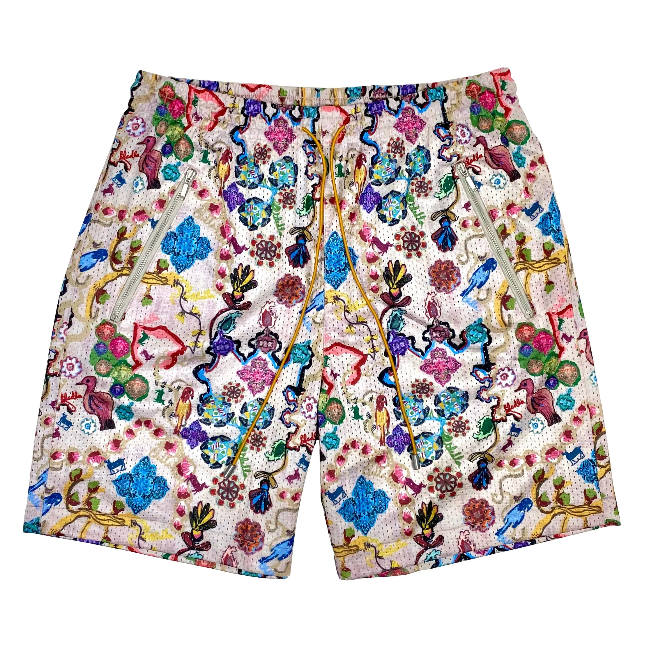 Modern Persian Mesh Short - Pearl