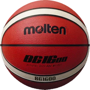 Molten BG1600 Basketball 12 Panel Rubber (Indoor & Outdoor)