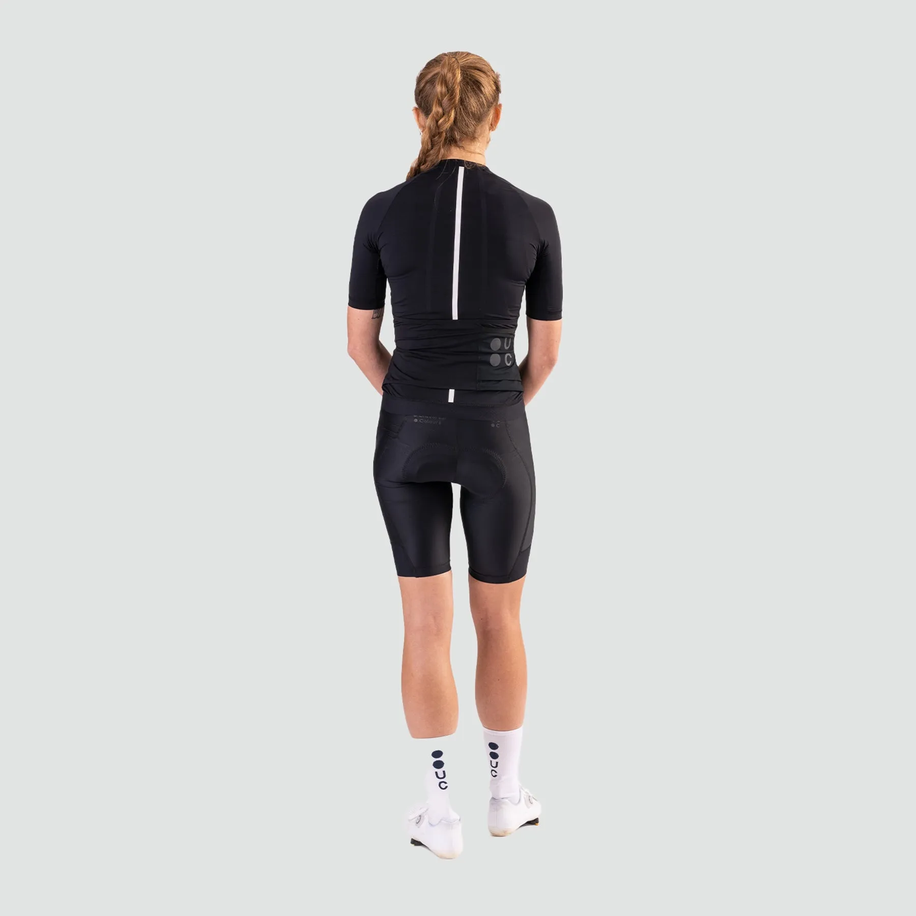 Mono Womens Short Sleeve Jersey - Black