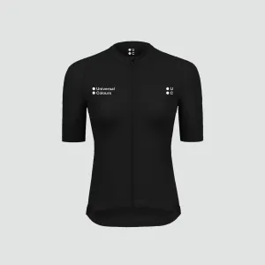 Mono Womens Short Sleeve Jersey - Black