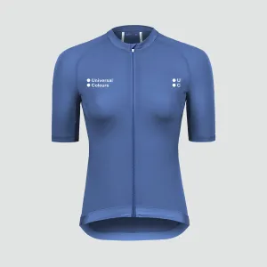 Mono Womens Short Sleeve Jersey - French Blue