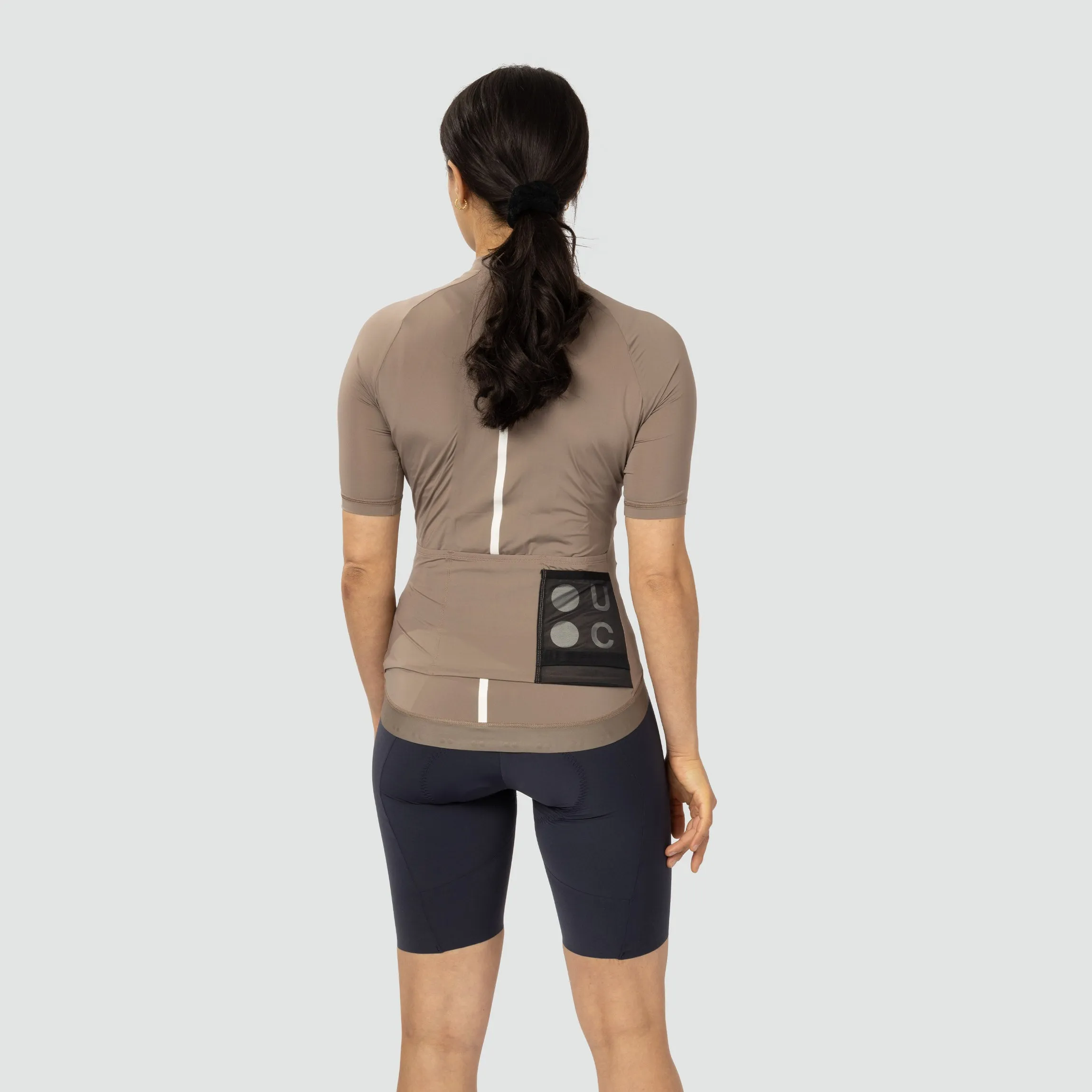 Mono Womens Short Sleeve Jersey - Portobello Grey