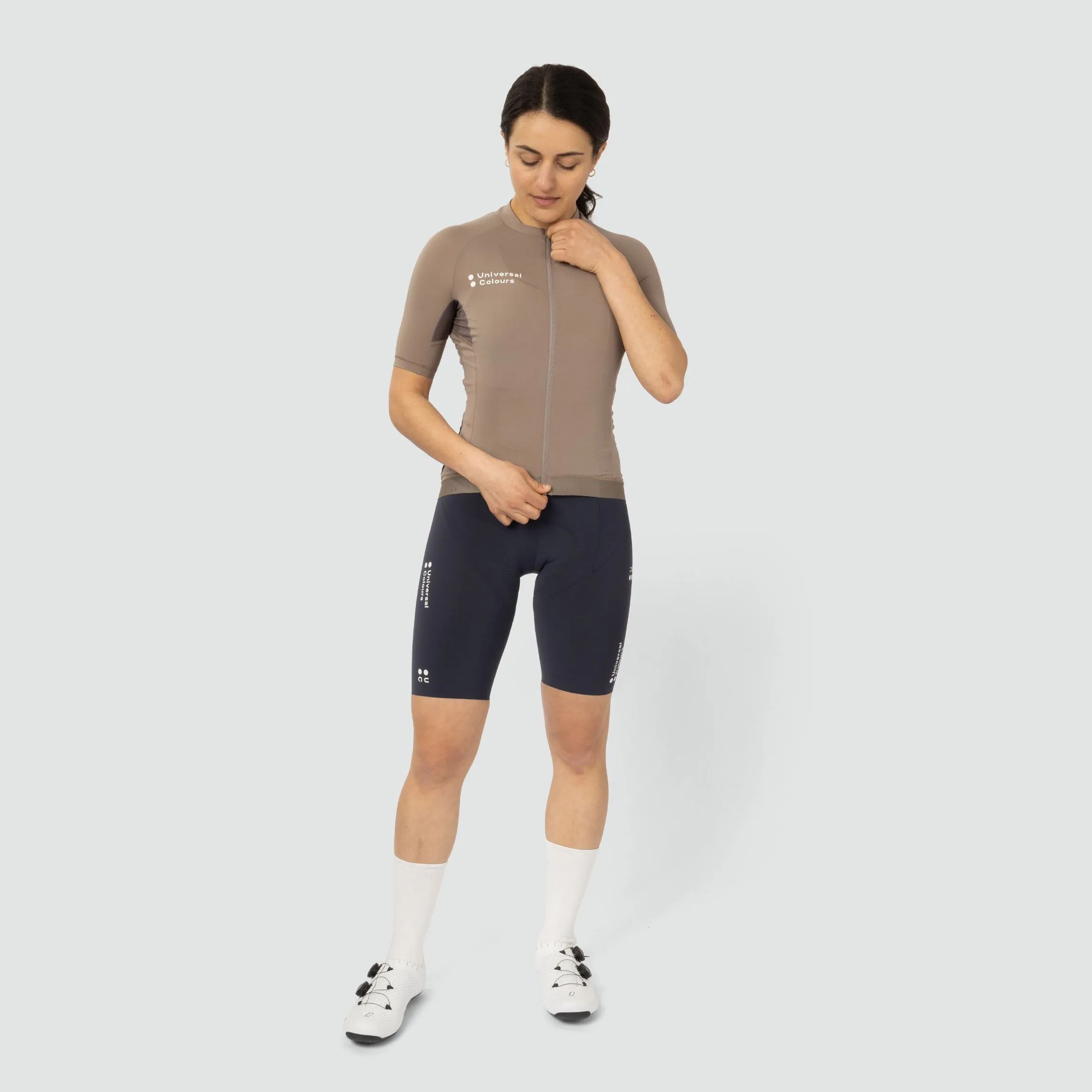 Mono Womens Short Sleeve Jersey - Portobello Grey
