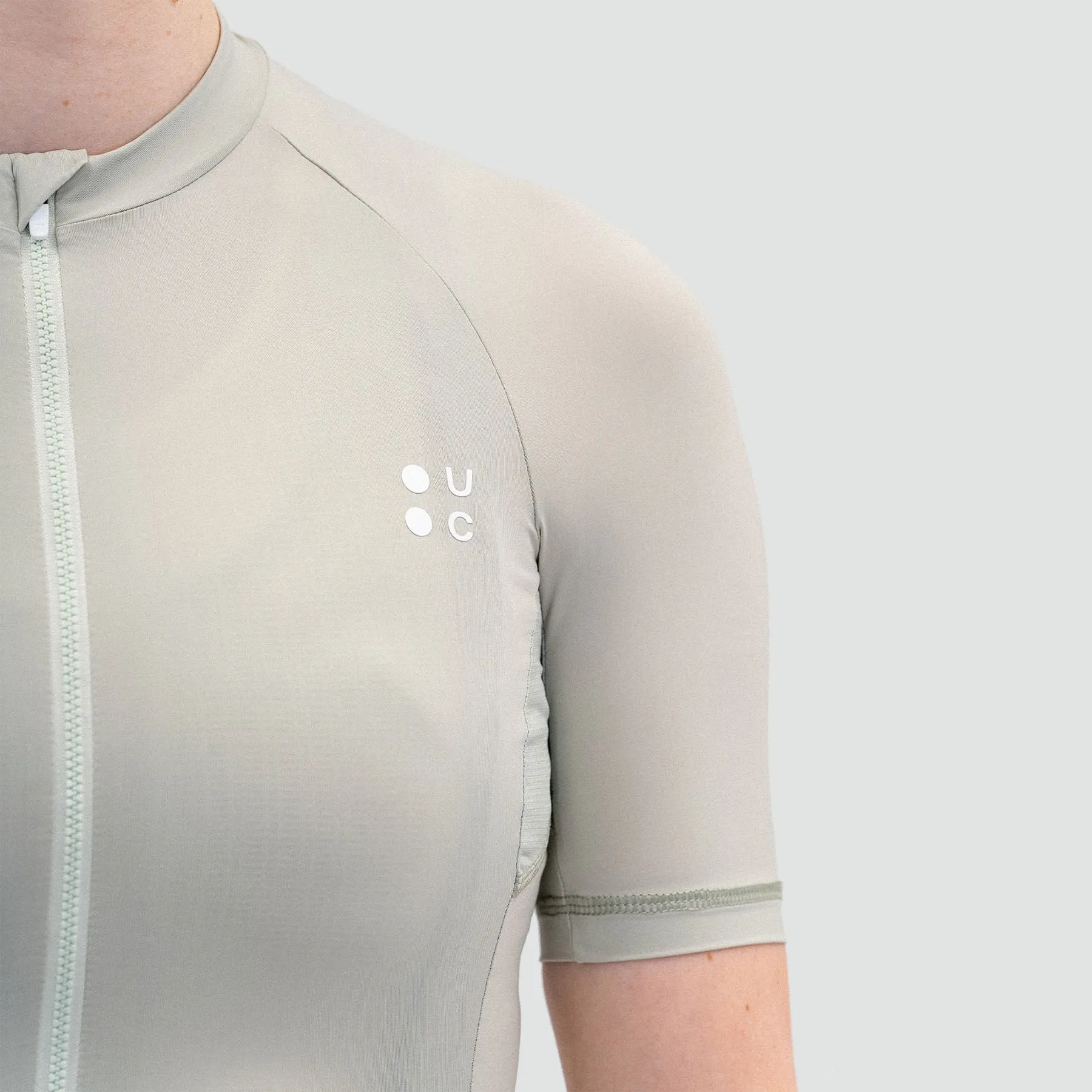 Mono Womens Short Sleeve Jersey - Sage Grey