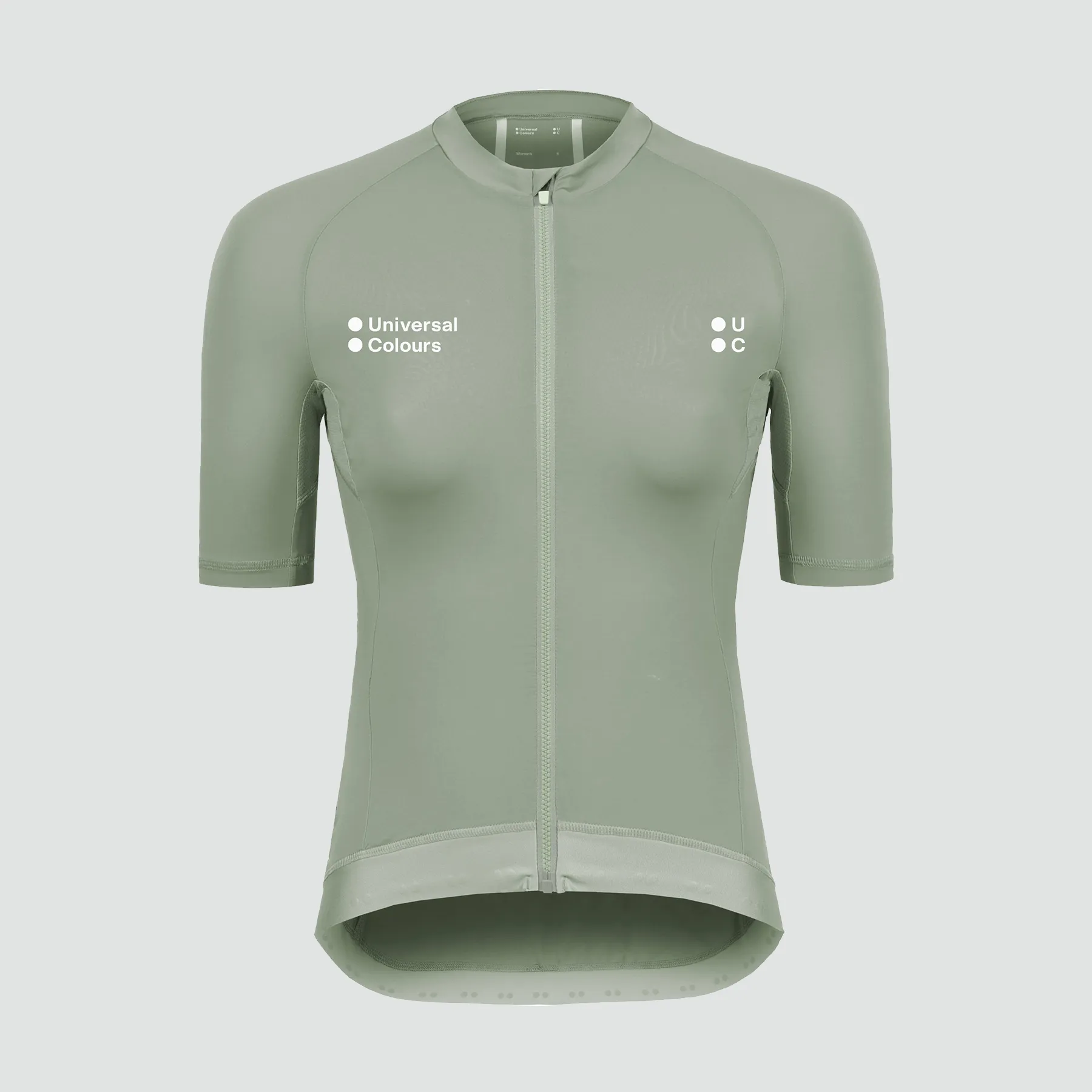 Mono Womens Short Sleeve Jersey - Sage Grey