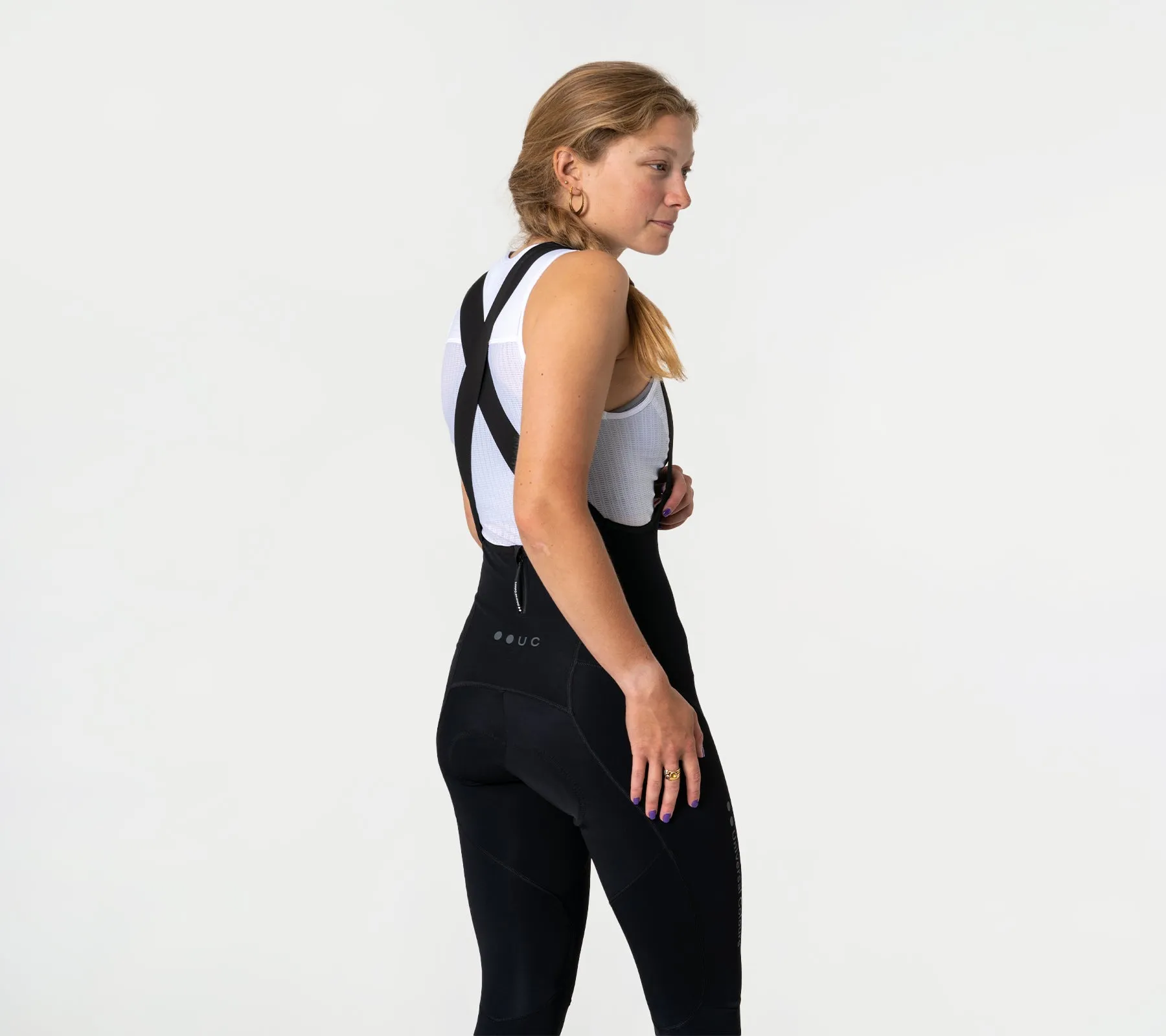 Mono Womens Thermal Bibtight - Black