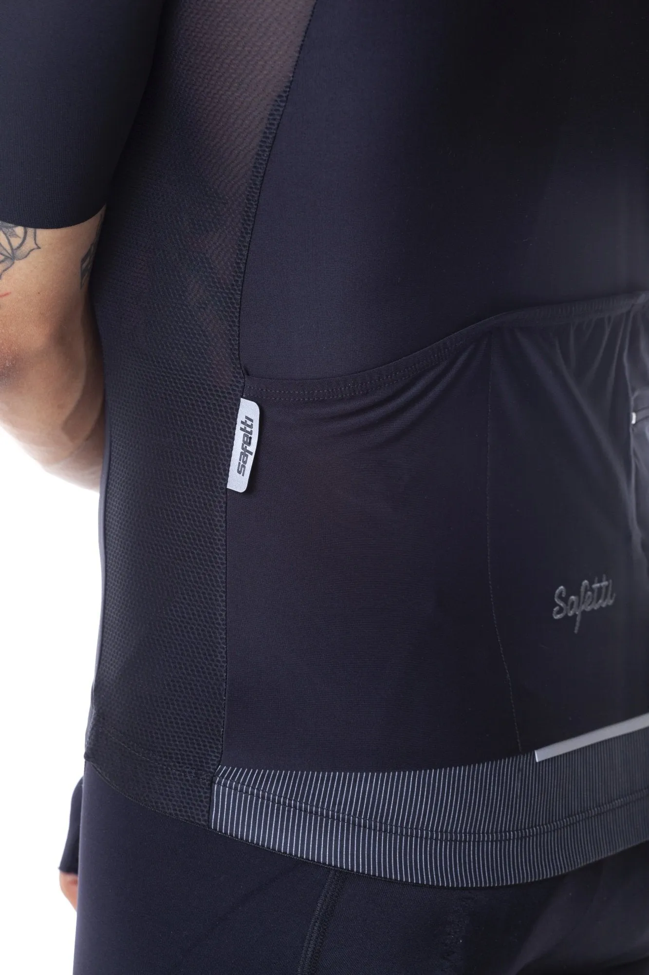 Monument II - Verona Nero - Short Sleeve Jersey. Men