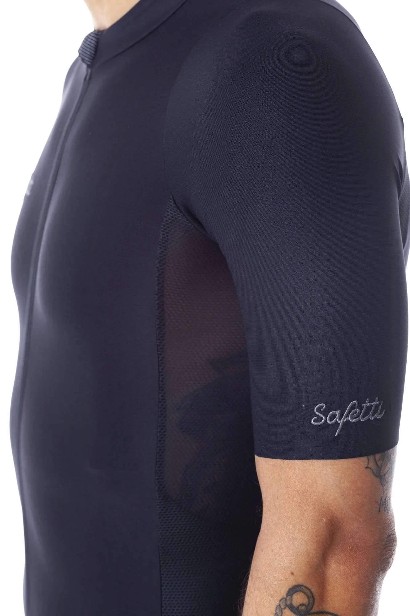 Monument II - Verona Nero - Short Sleeve Jersey. Men