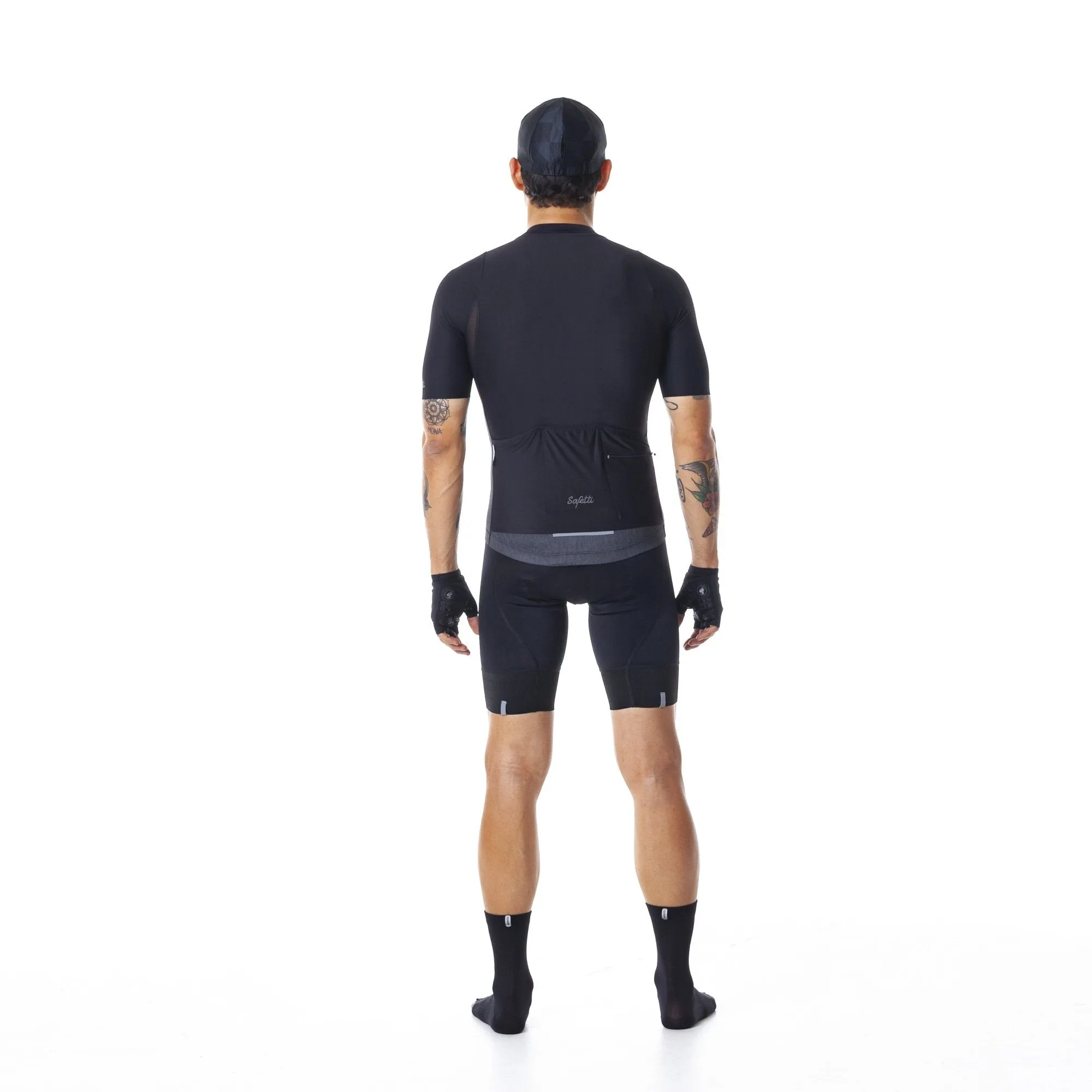 Monument II - Verona Nero - Short Sleeve Jersey. Men