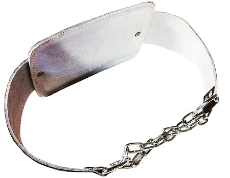 Morgan Platinum Leather Dipping Belt