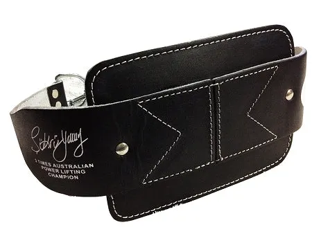 Morgan Platinum Leather Dipping Belt