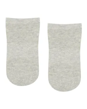 Move Active Classic Low Rise Grip Socks - Grey Marle