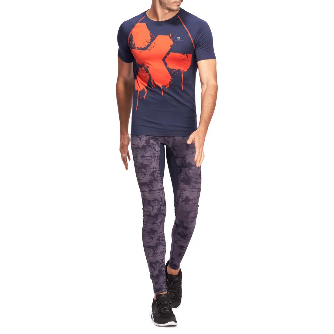 Muscle  Bodybuilding Compression T-Shirt -  Print