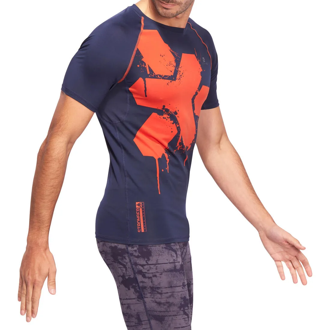Muscle  Bodybuilding Compression T-Shirt -  Print