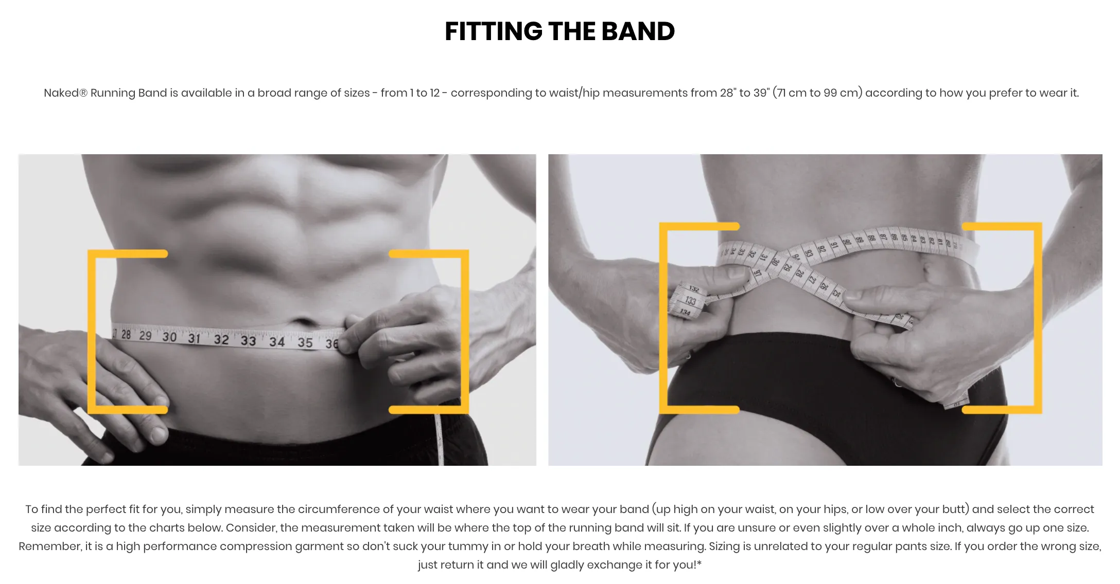 NAKED Running Band - Reflective Logo