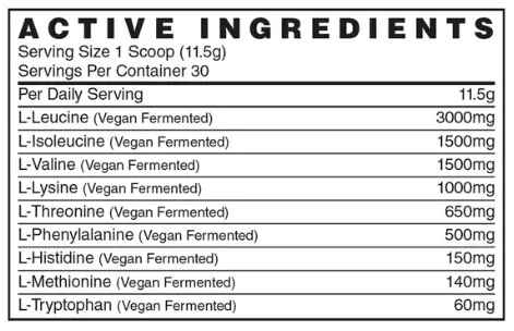 Naughty Boy Amino EAA (30 Servings)
