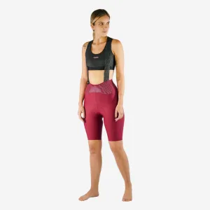 NC - Toscana 2.0 - Terracotta Cycling Bib shorts. Women