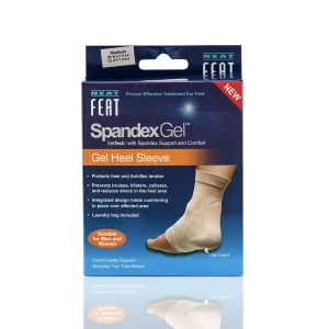 Neat Feat Spandex Gel Heel Sleeve Protects Achillies Tendon