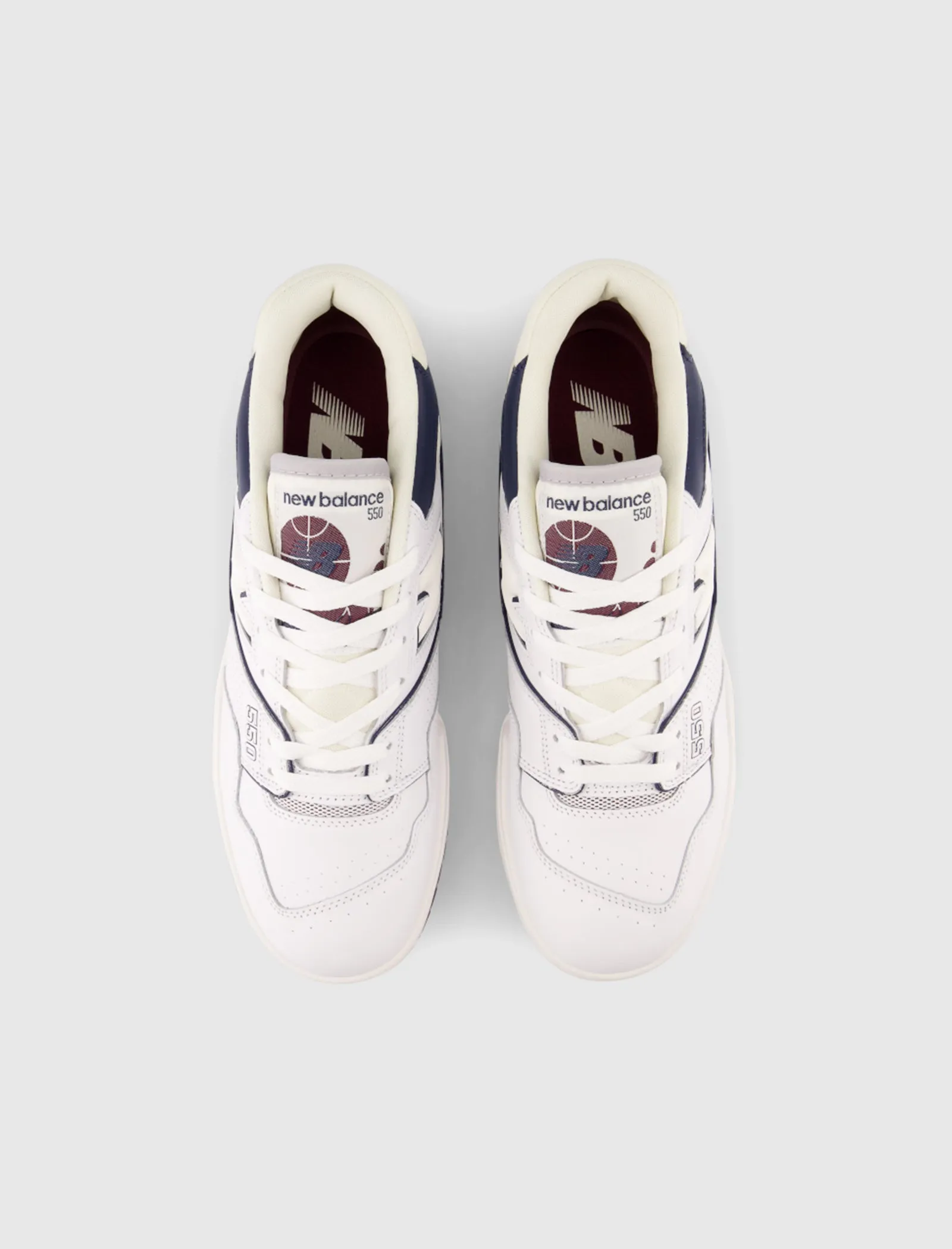 NEW BALANCE 550 "WHITE BURGUNDY"