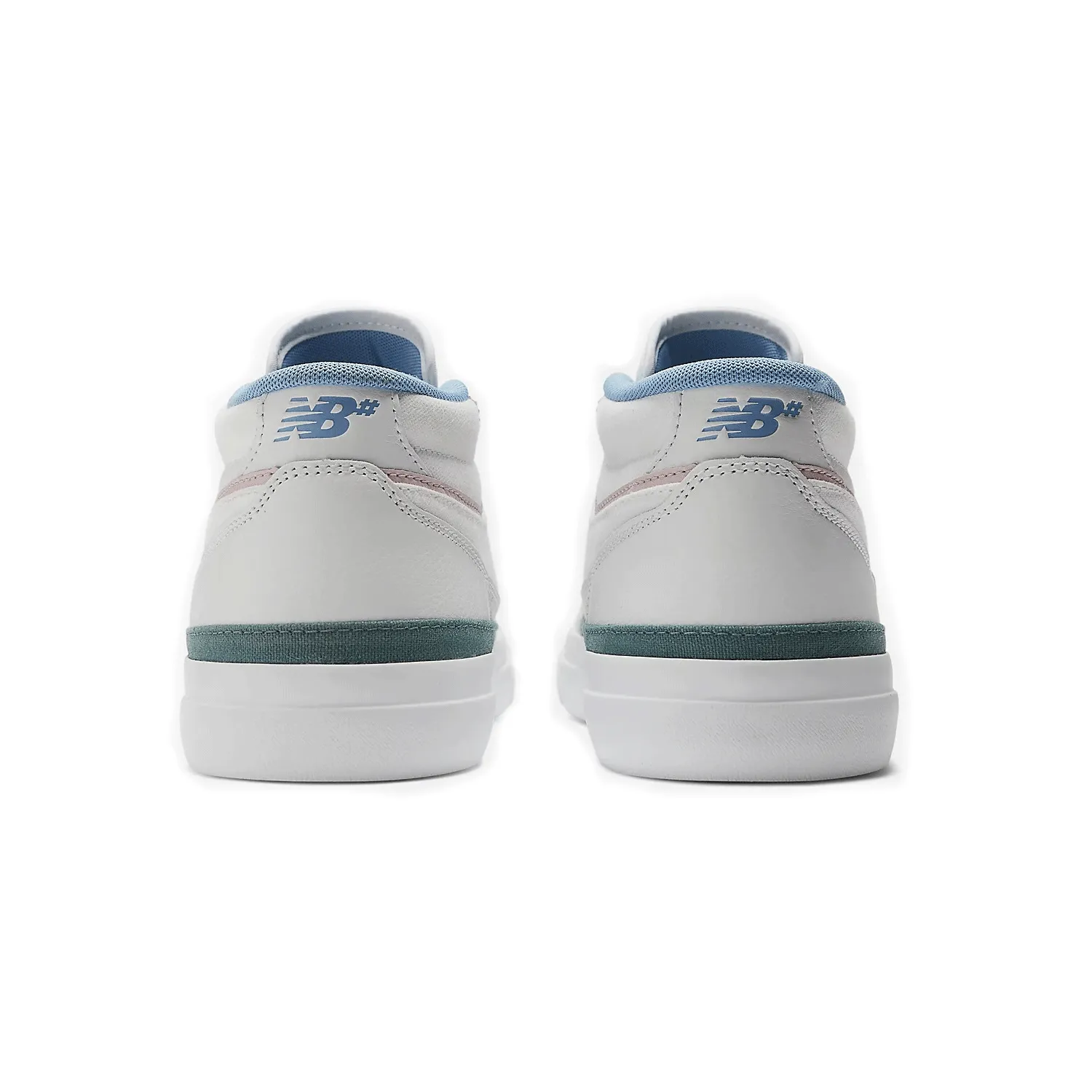 New Balance Numeric - Franky Villani 417 Shoes - White/Blue Laguna SALE