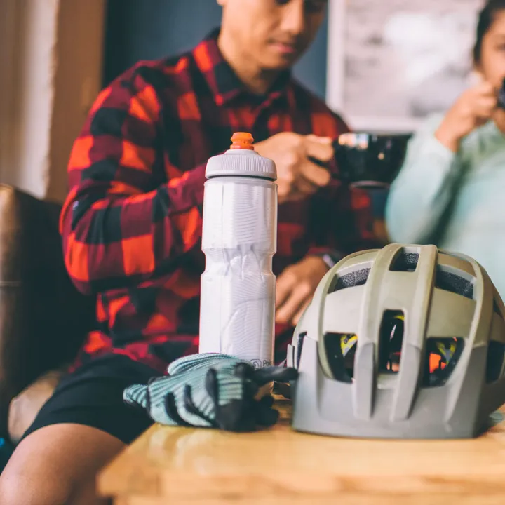 Ánfora POLAR BOTTLE Insulated Dawn to Dusk / Color Charcoal & White