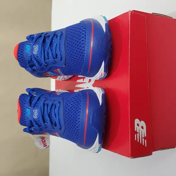 NIB 12.5 X-Wide Little Boys, 680 V6 Lace Up Running Shoe, New Balance