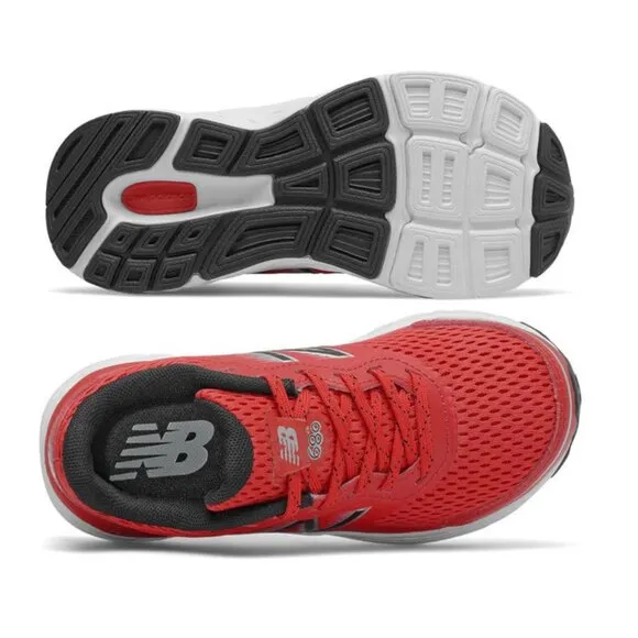 NIB 12.5 X-Wide Little Boys, 680 V6 Lace Up Running Shoe, New Balance