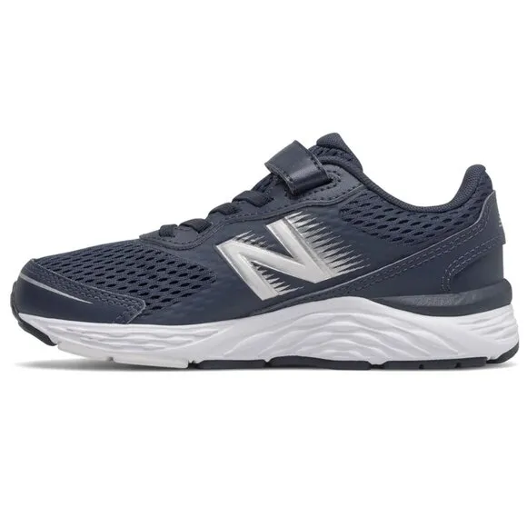NIB 12.5 X-Wide Little Boys, 680 V6 Velcro Hook &amp; Loop Running Shoe, New Balance