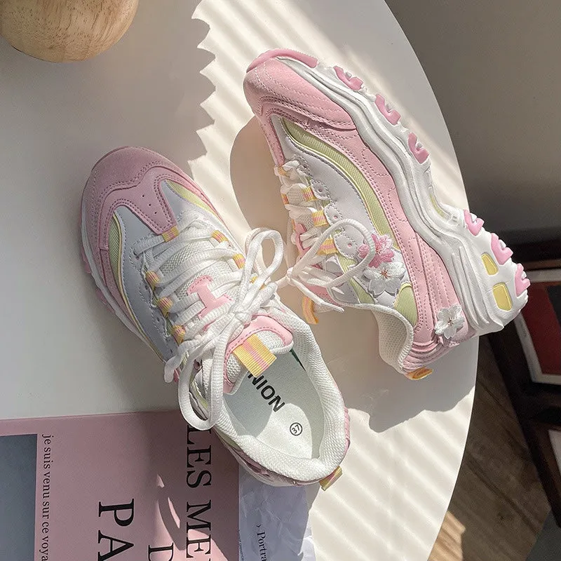 NICHE DESIGN CHERRY BLOSSOM SNEAKERS UB98072
