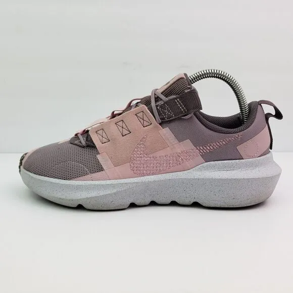 Nike Crater Impact Girls Size 7Y Womens Sz 8.5 Pink Gray Sneaker Shoes DB3551-20