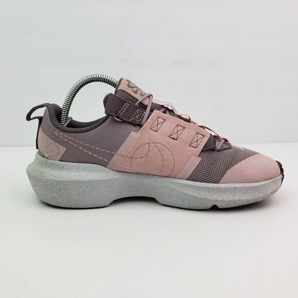 Nike Crater Impact Girls Size 7Y Womens Sz 8.5 Pink Gray Sneaker Shoes DB3551-20
